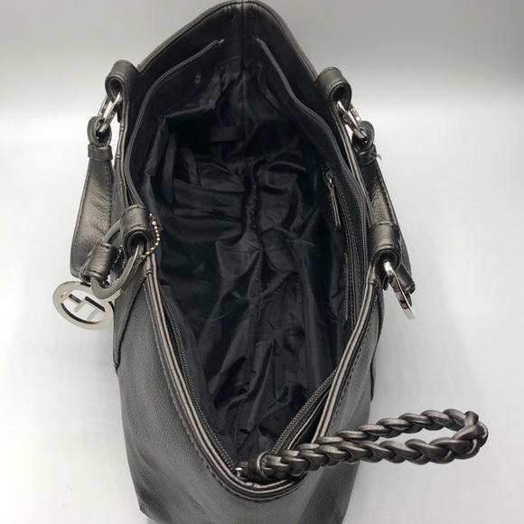 LikeNew Vintage Tommy Hilfiger Gray Shoulder Purse - Picture 13 of 16